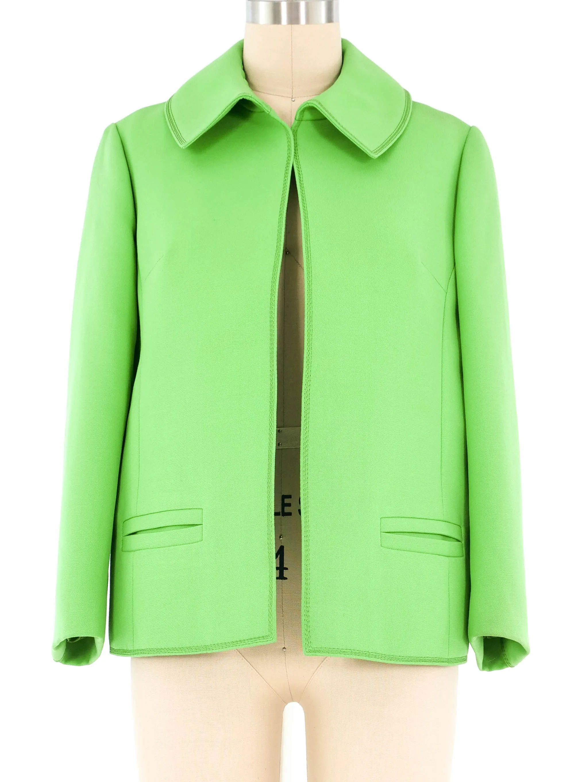 1960s Jacques Heim Green Jacket