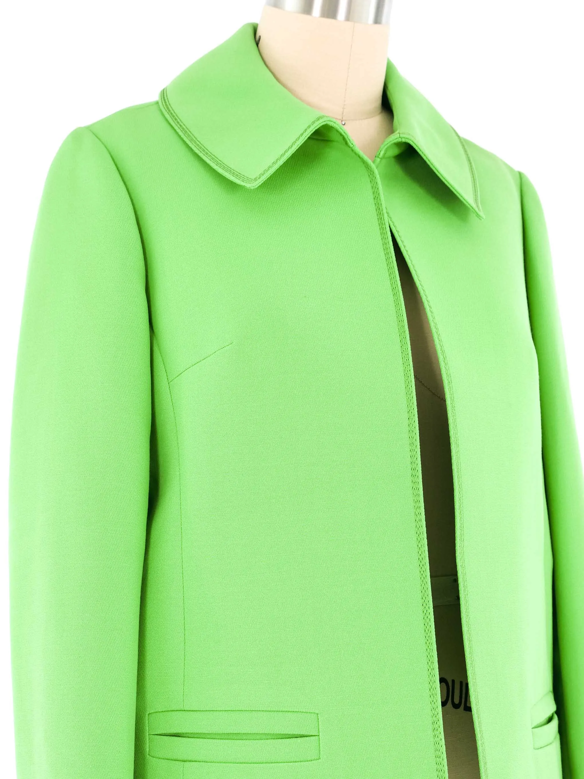 1960s Jacques Heim Green Jacket