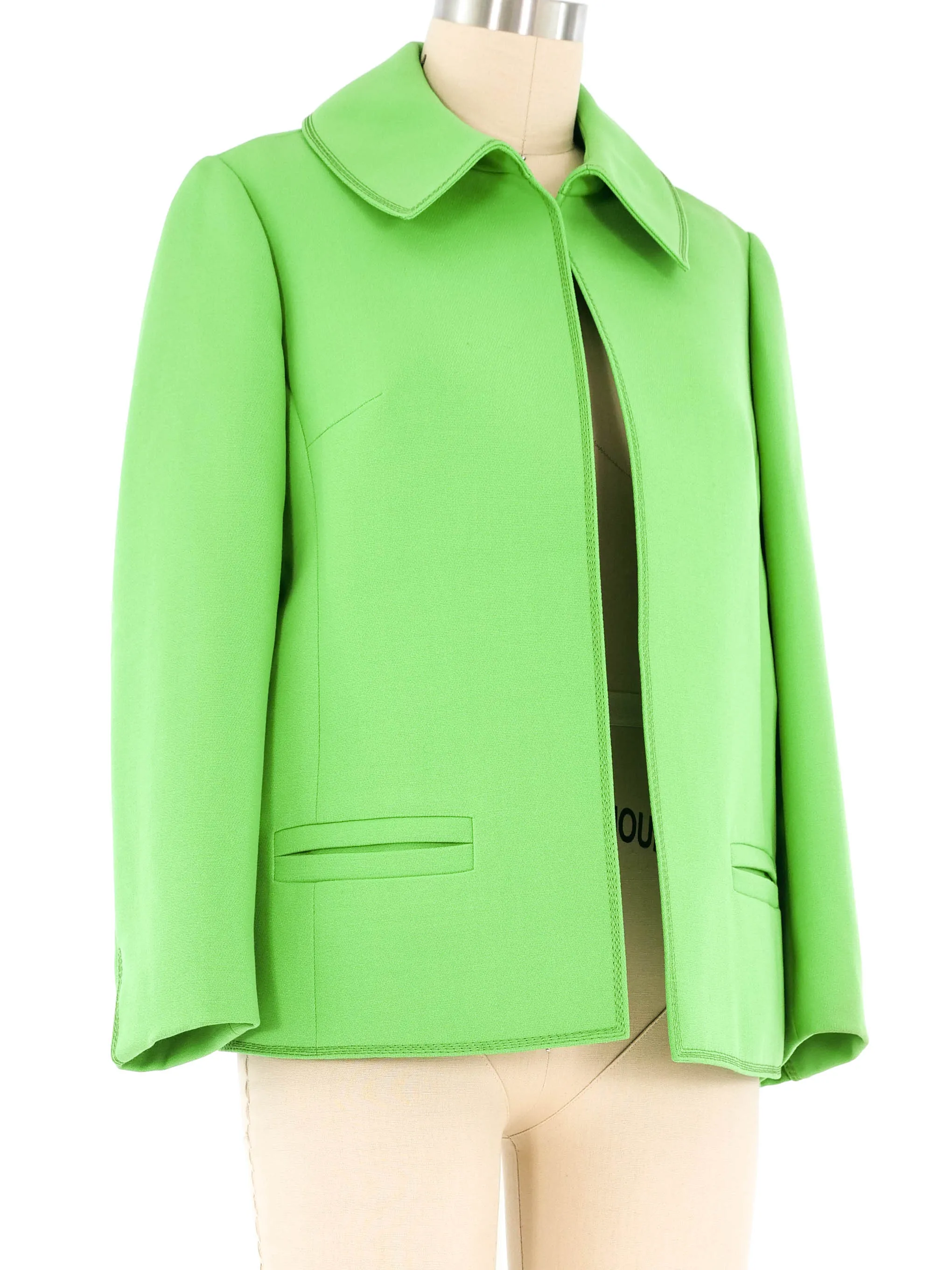 1960s Jacques Heim Green Jacket