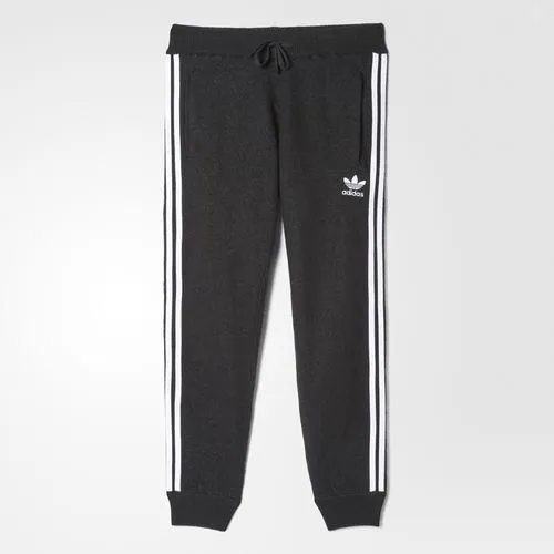 Adidas Originals Superstar Trackpant Cuffed Knit Black Women AY5233