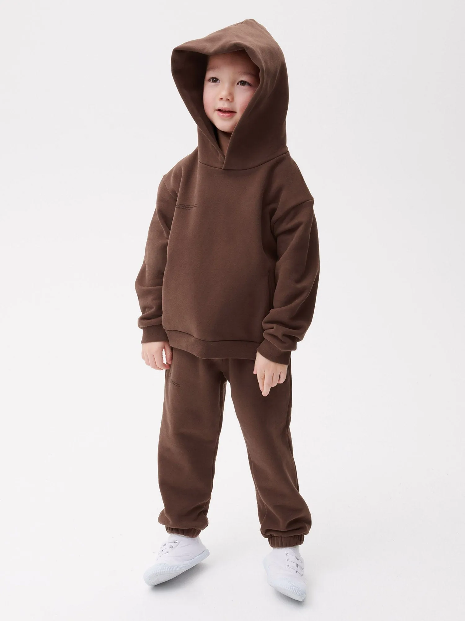 Archive Kids' 365 Midweight Hoodie—chestnut brown