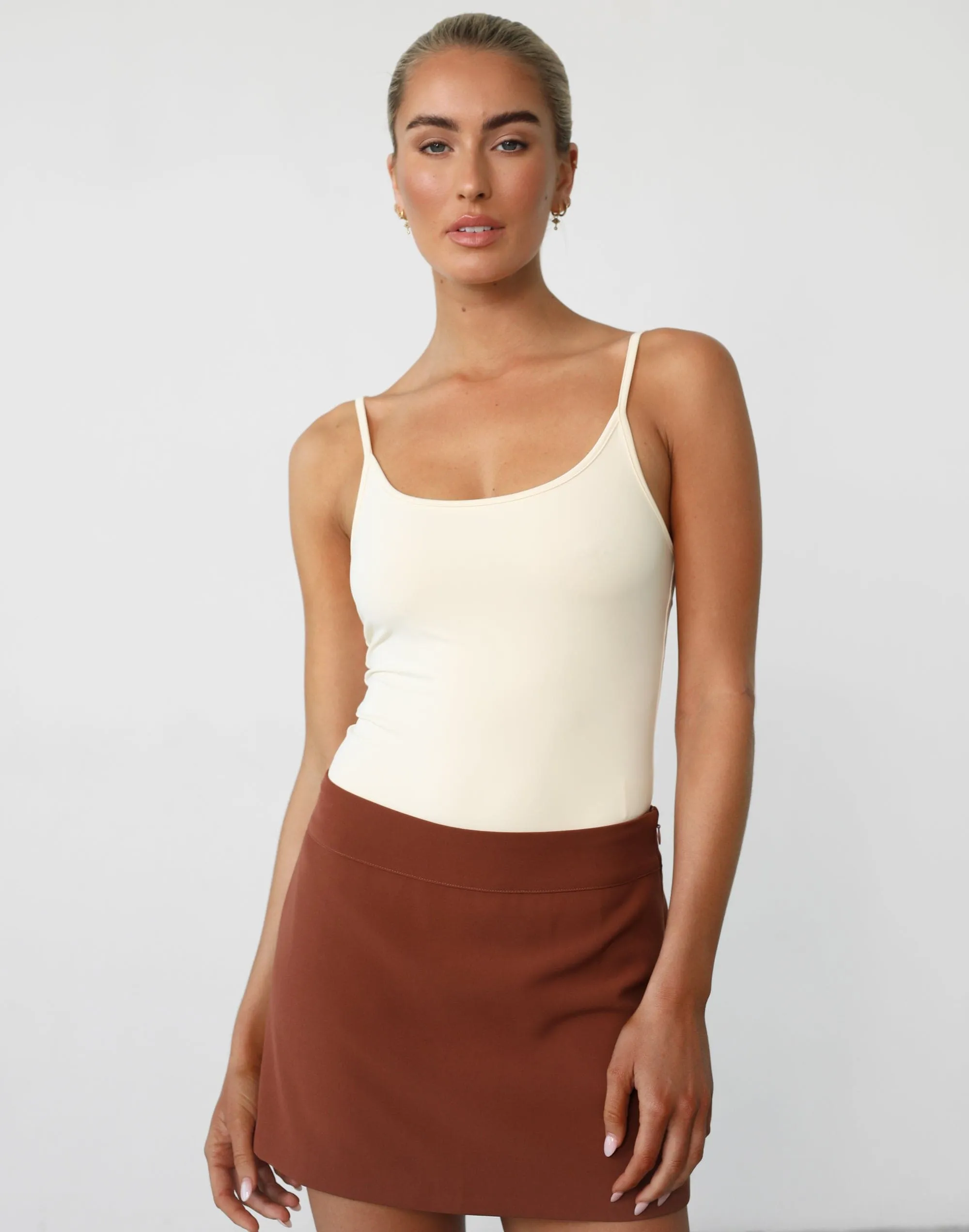 Ashwood Mini Skirt (Clay)