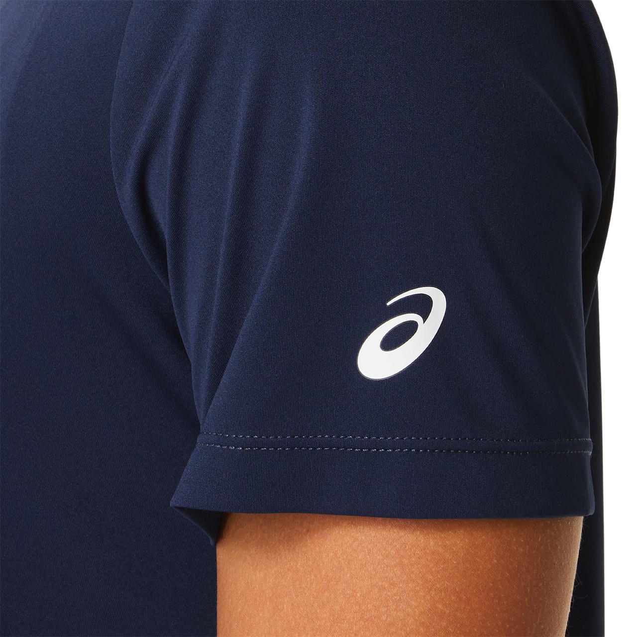 Asics T-Shirt Court Tennis Graphic Dames Navy