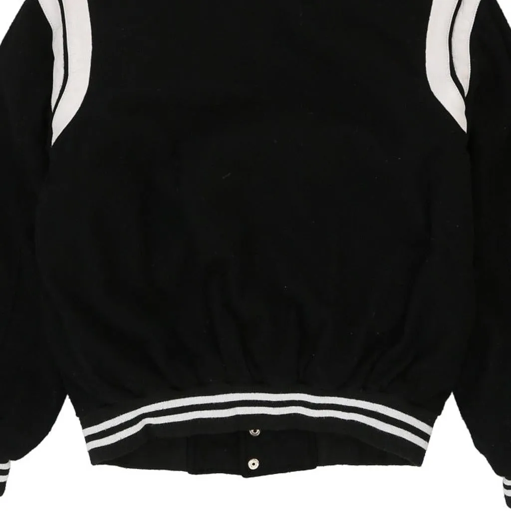 Battlestar Varsity Jacket - Large Black Wool Blend