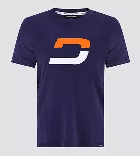 BIG 'D' LOGO T-SHIRT - NAVY