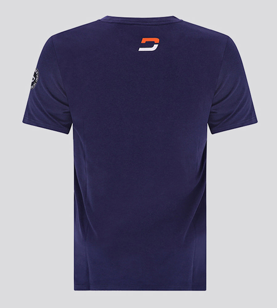 BIG 'D' LOGO T-SHIRT - NAVY