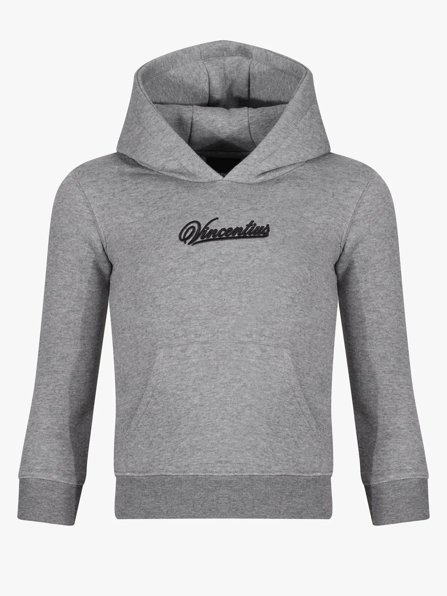 Boy's Script Luxe Hoodie - Grey