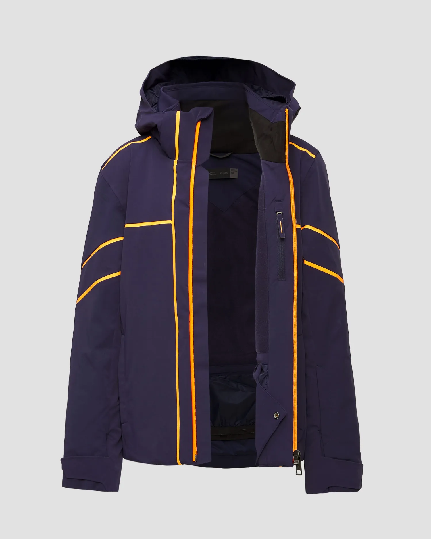 Boys' navy blue ski jacket Kjus Speed Racer k00657-k0065702