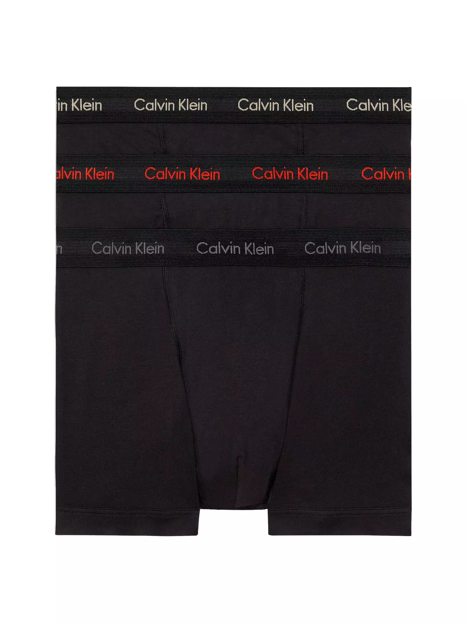 Calvin Klein Mens Classic Stretch Boxer Shorts/ Trunks (3-Pack)