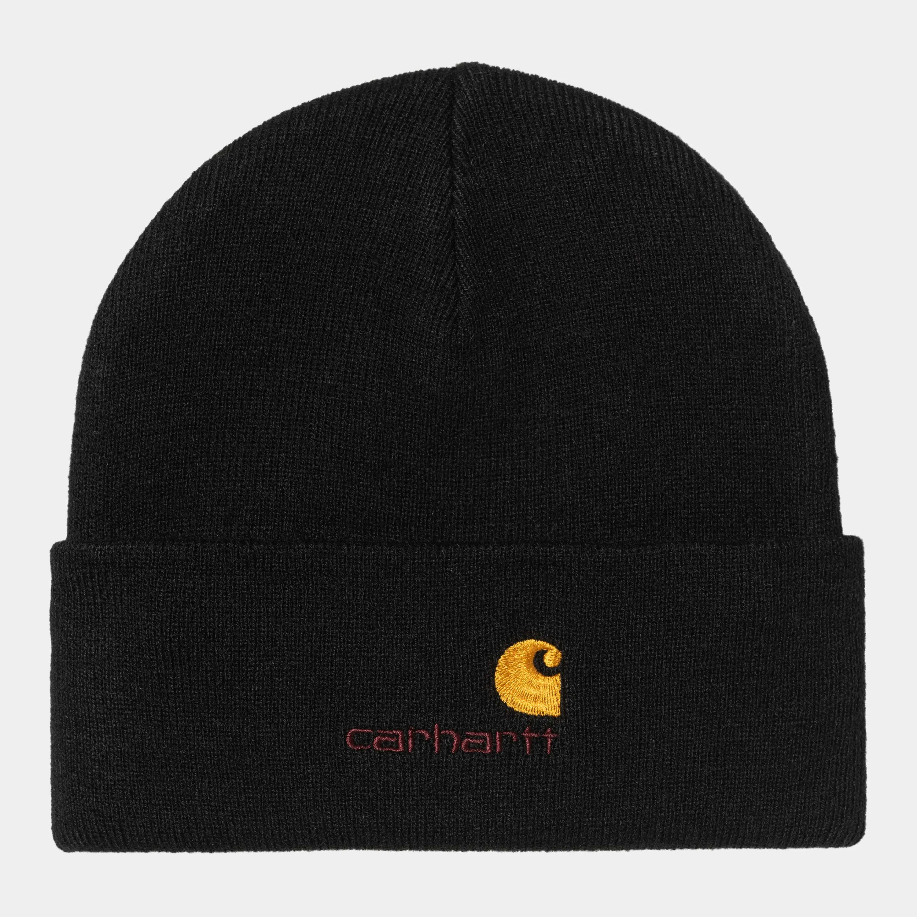 Carhartt American Script Beanie - Black