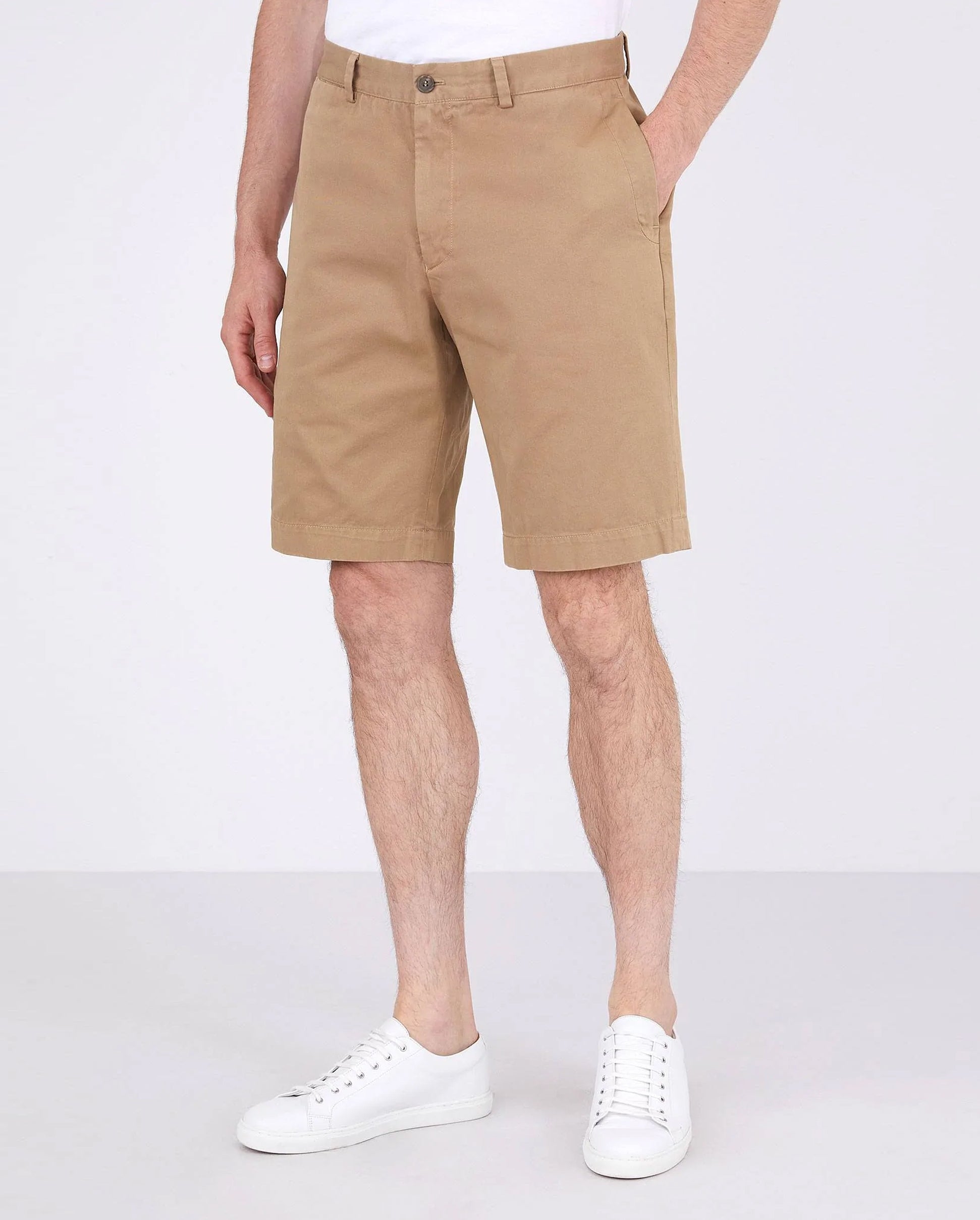 CLASSIC CHINO SHORTS / STONE