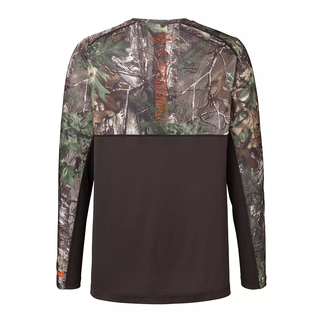 Cool Breeze Pro: Breathable Camo Long Sleeve Fishing Shirt