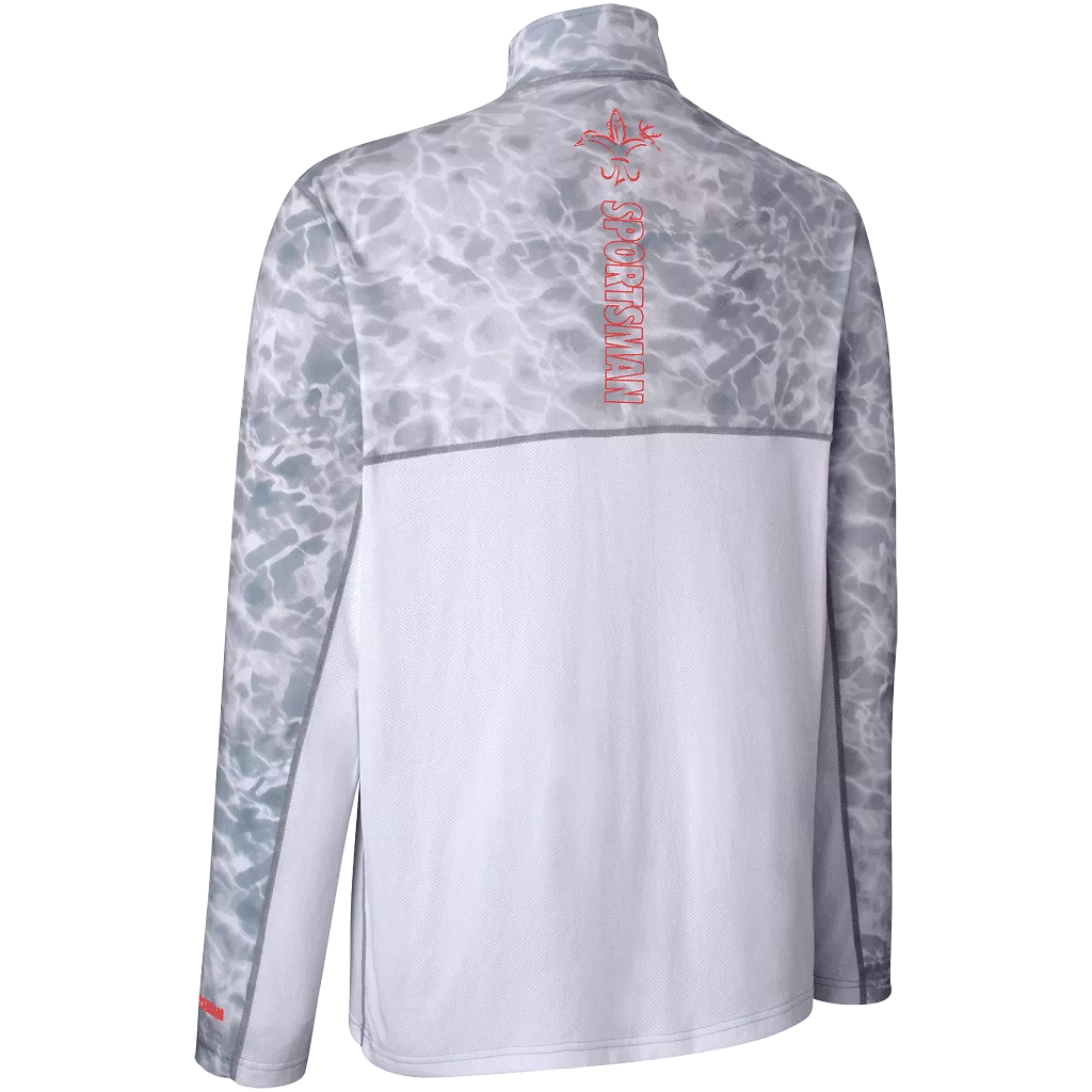 Cool Breeze Quarter Zip: Breathable Long Sleeve Fishing Shirt