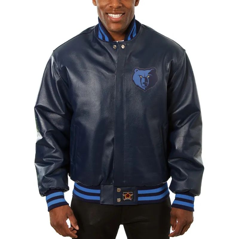 Edd Wisoky Memphis Grizzlies Bomber Jacket - William Jacket