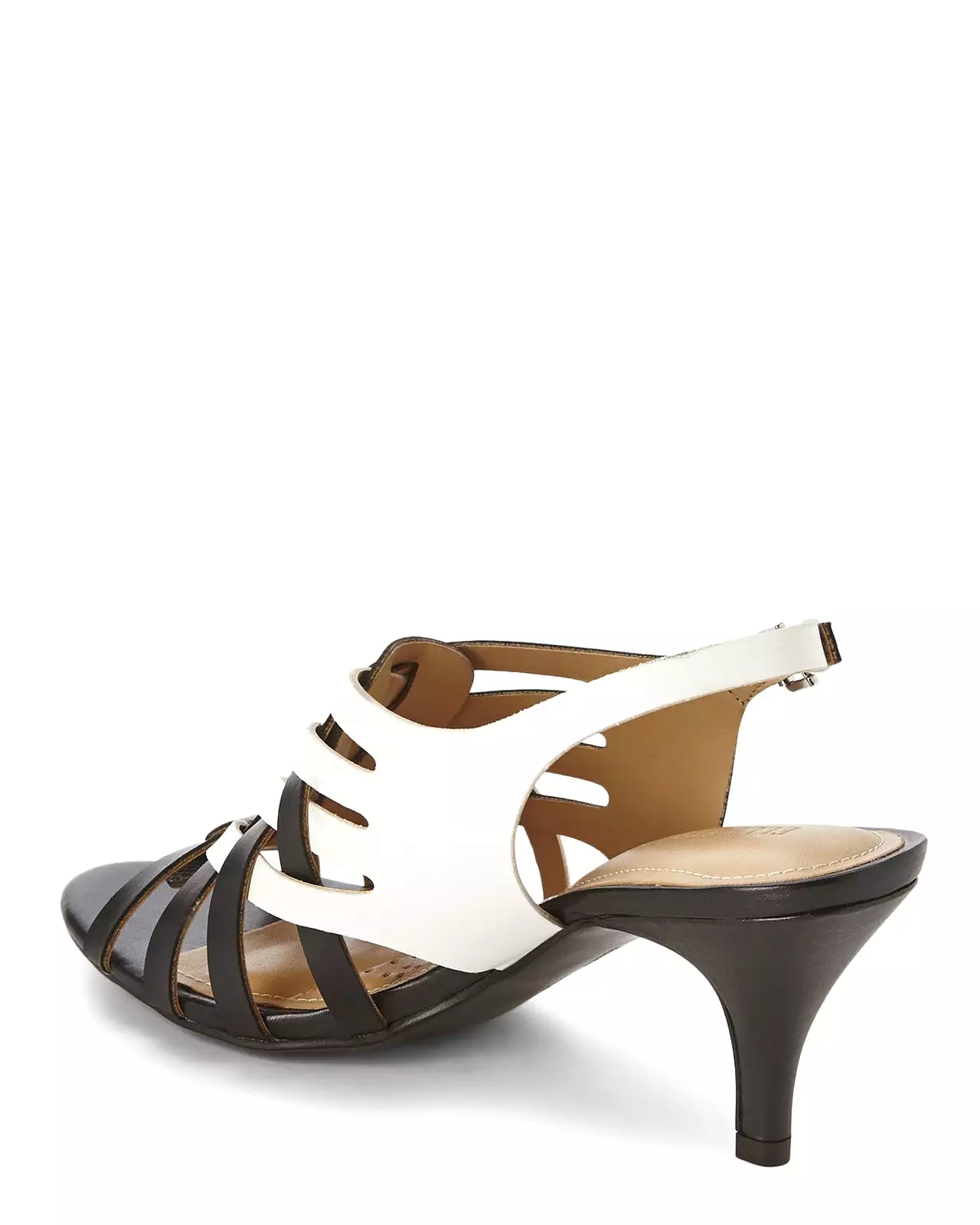 ELLEN TRACY •Sonoma• Black/White  Pump