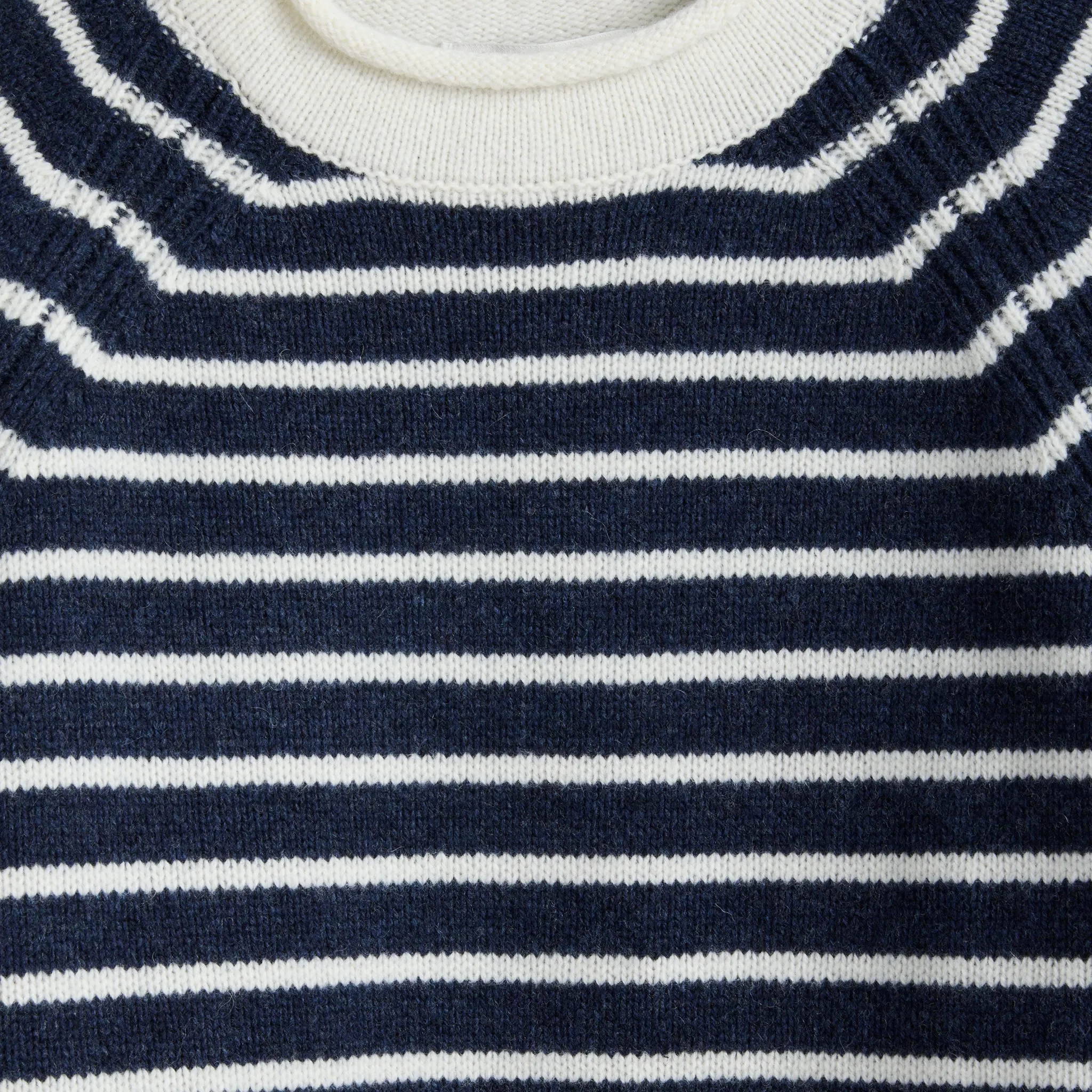 Freja Sweater - Striped Indigo