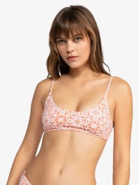 Fresco Tile - Bralette Bikini Top for Women