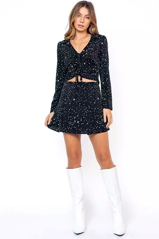 Galaxies Mini-Skirt