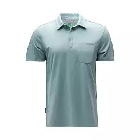 Grundens Shorebreak Performance Fishing Polo in Surf