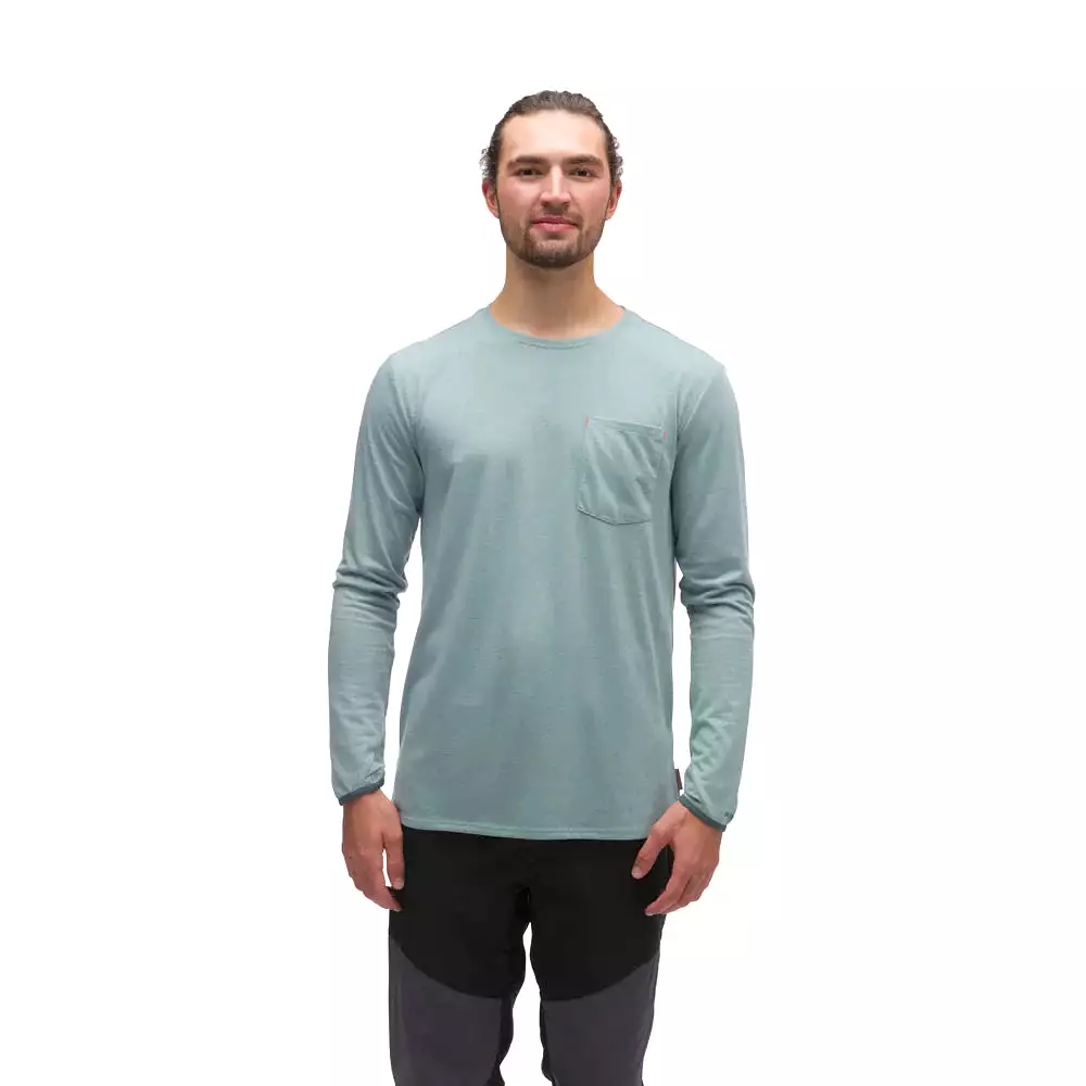 Grundens Shorebreak Performance Fishing Shirt in Surf