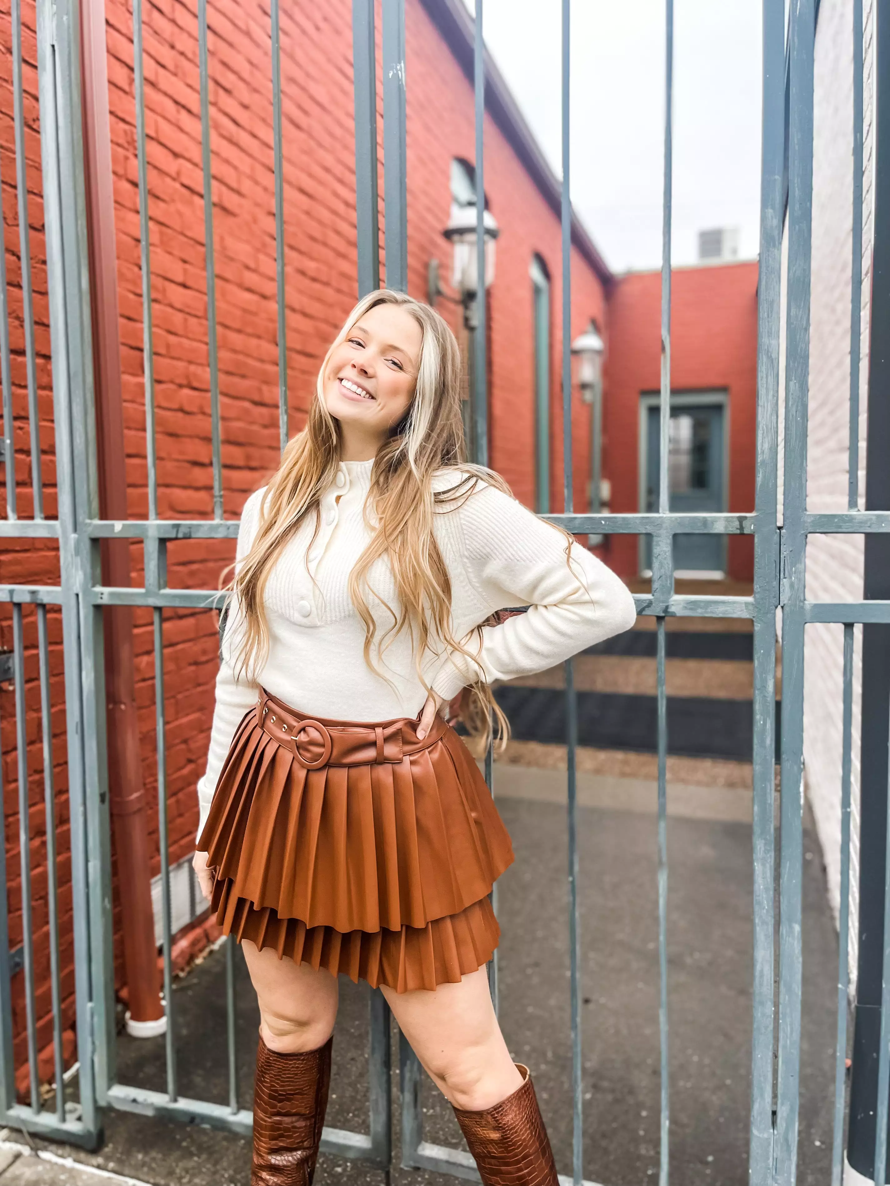 Let's Play Pleated Skort