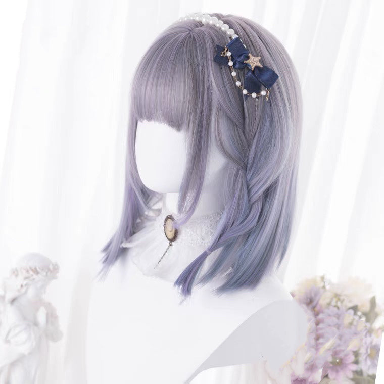 LOLITA PASTEL PURPLE BOBO SHORT STRAIGHT WIG BY70163