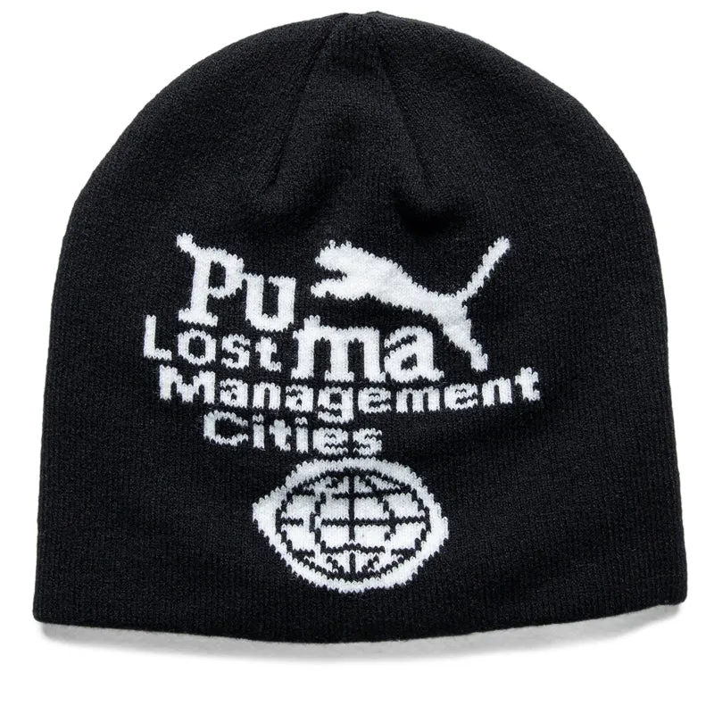 Lost Management Cities x Puma Cuffless Beanie - Black