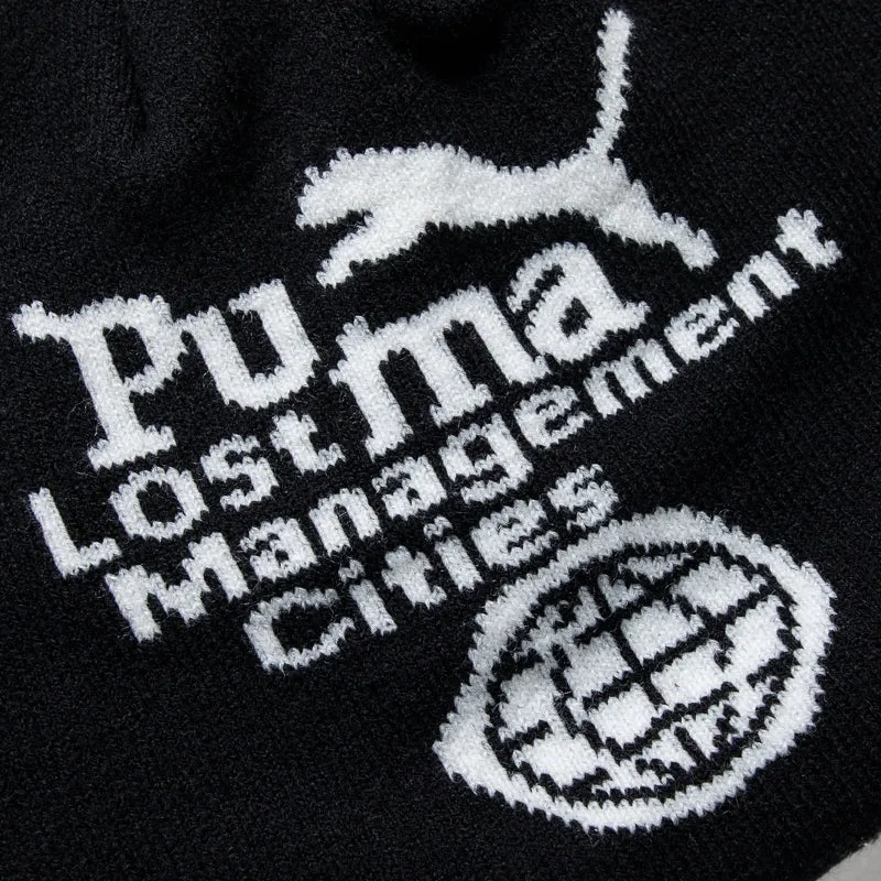 Lost Management Cities x Puma Cuffless Beanie - Black