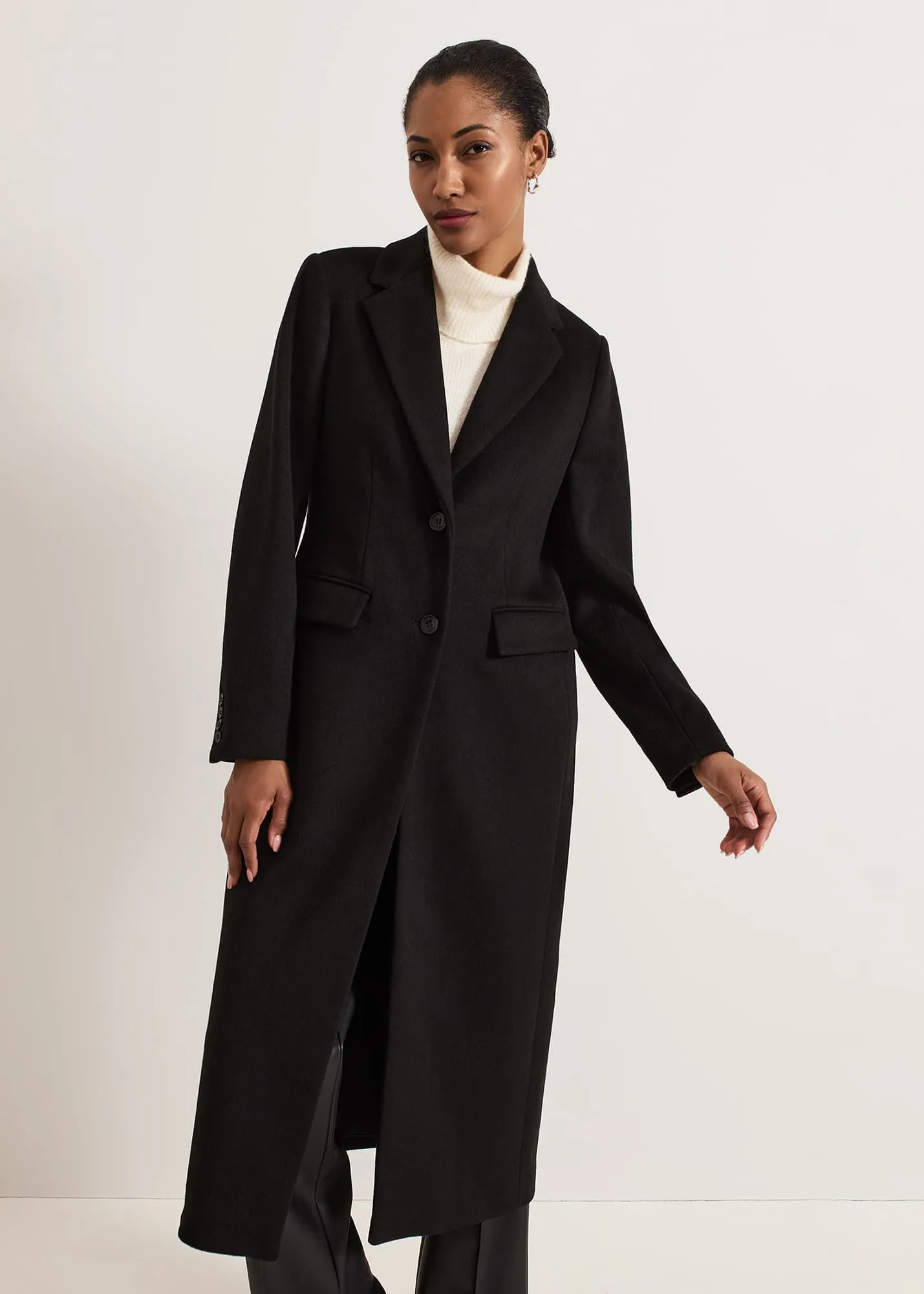 Lydia Long Wool Coat