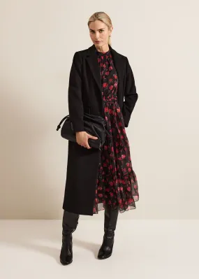 Lydia Long Wool Coat