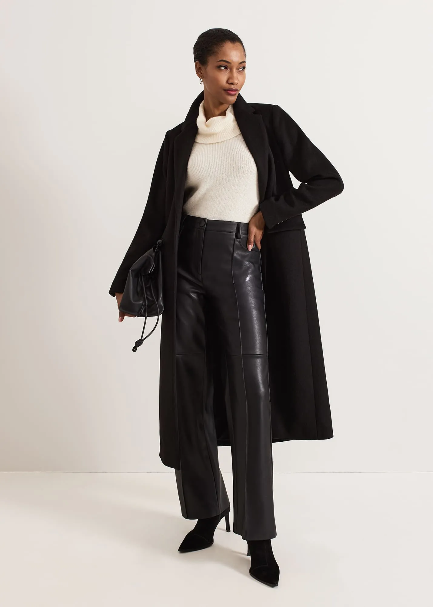 Lydia Long Wool Coat