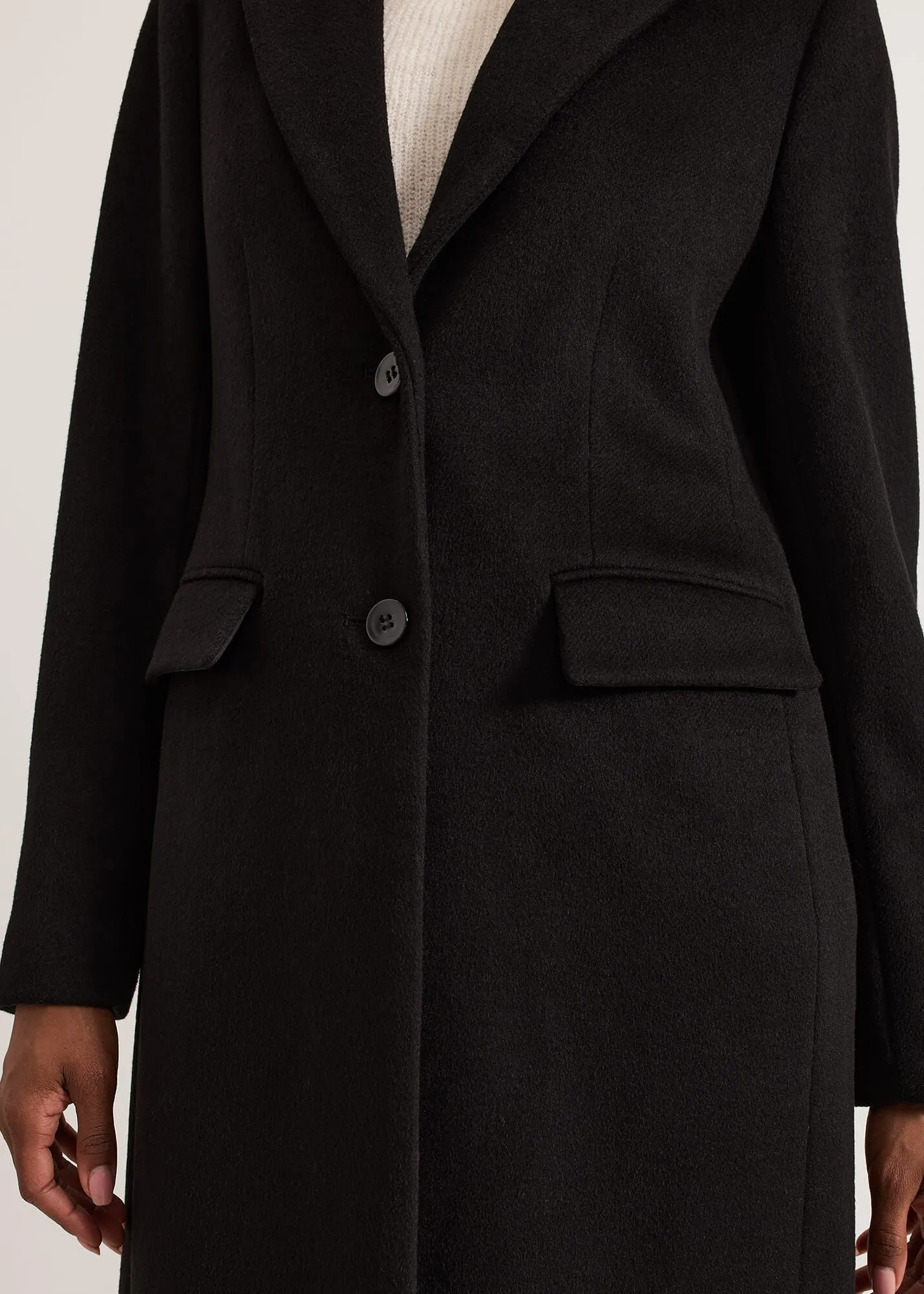 Lydia Long Wool Coat