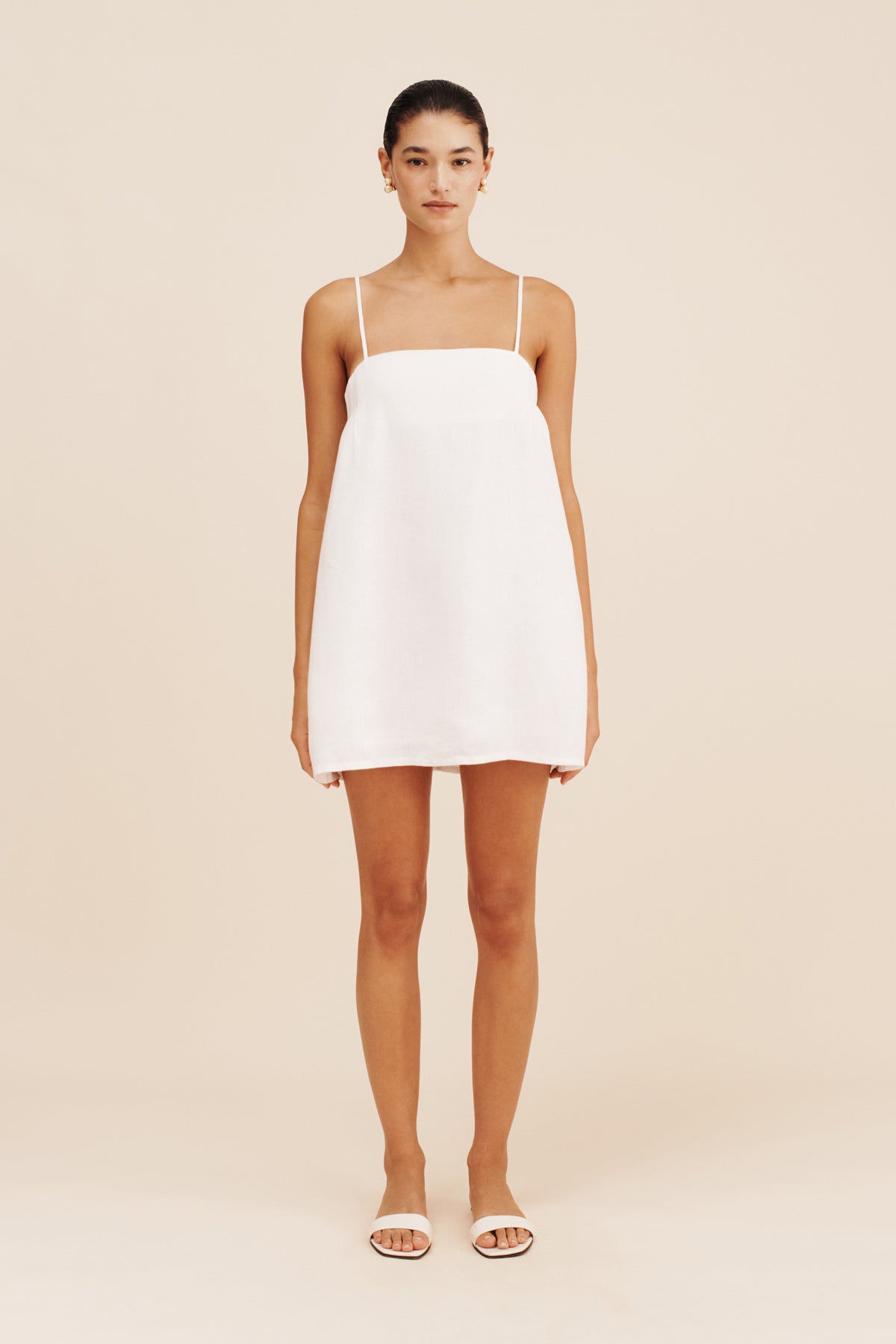 MAGGIE DRESS - IVORY