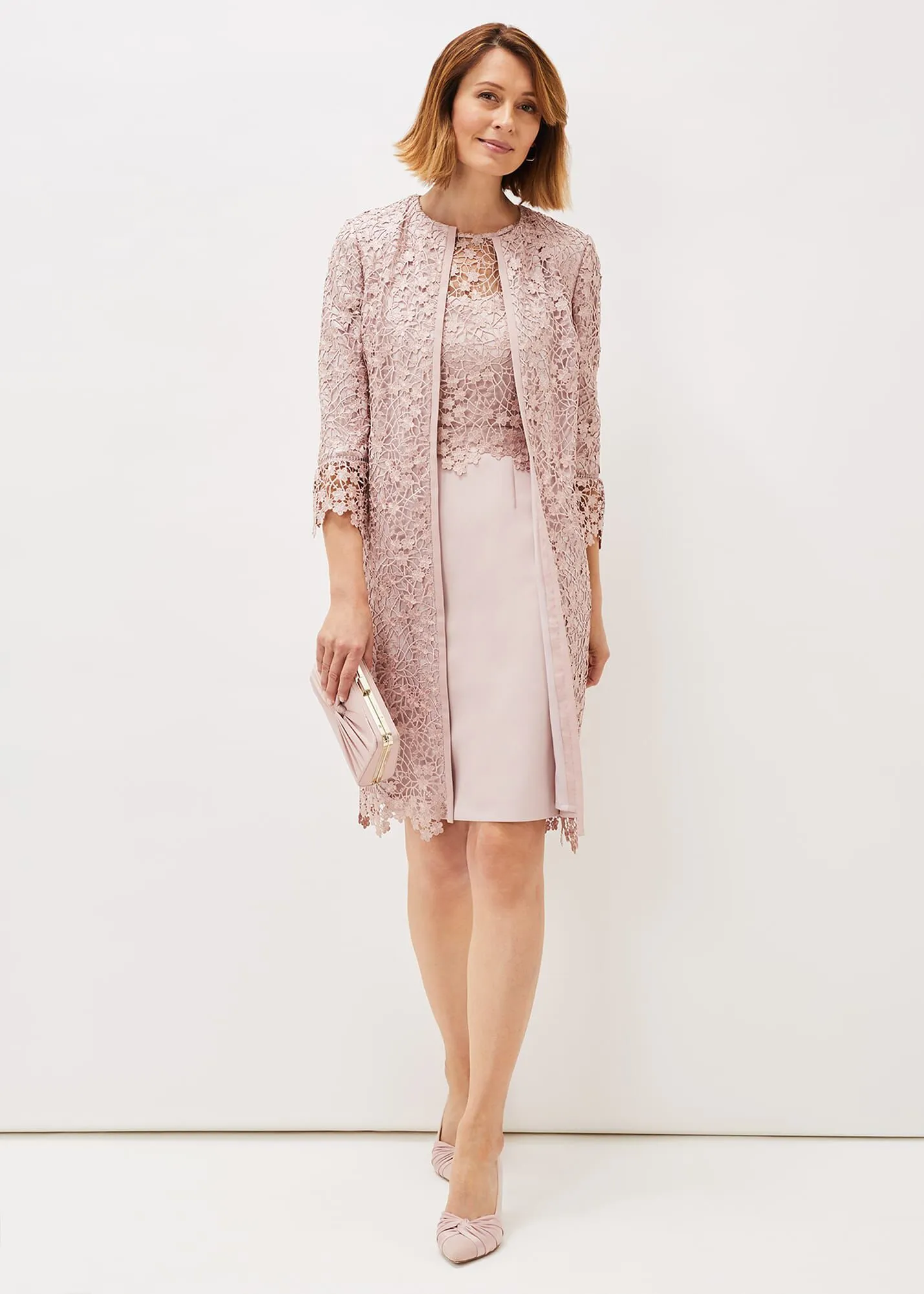 Mariposa Lace Occasion Coat