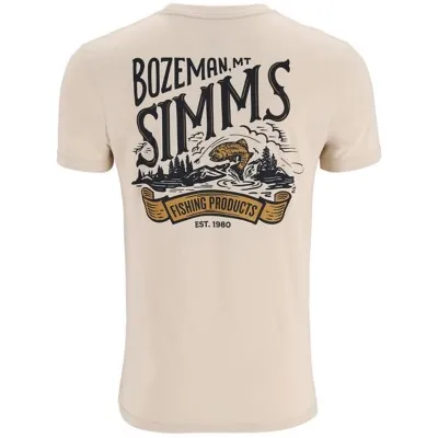 Men's Simms Bozeman Scene Fly Fishing T-Shirt