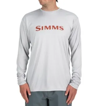 Men's Simms Tech Long Sleeve Fly Fishing T-Shirt