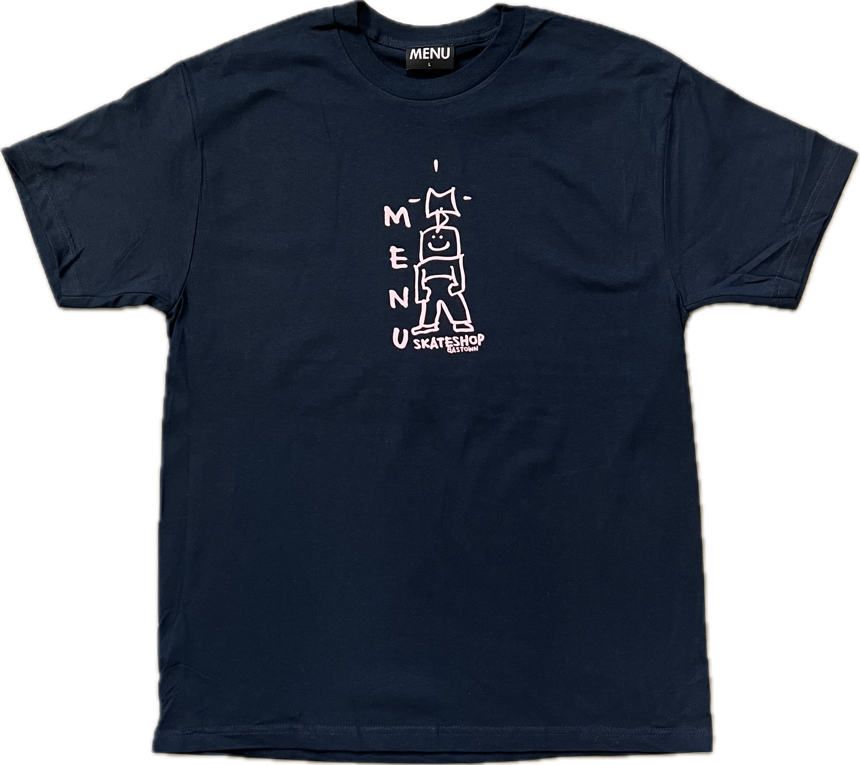 Menu X Gonz T-Shirt - Navy