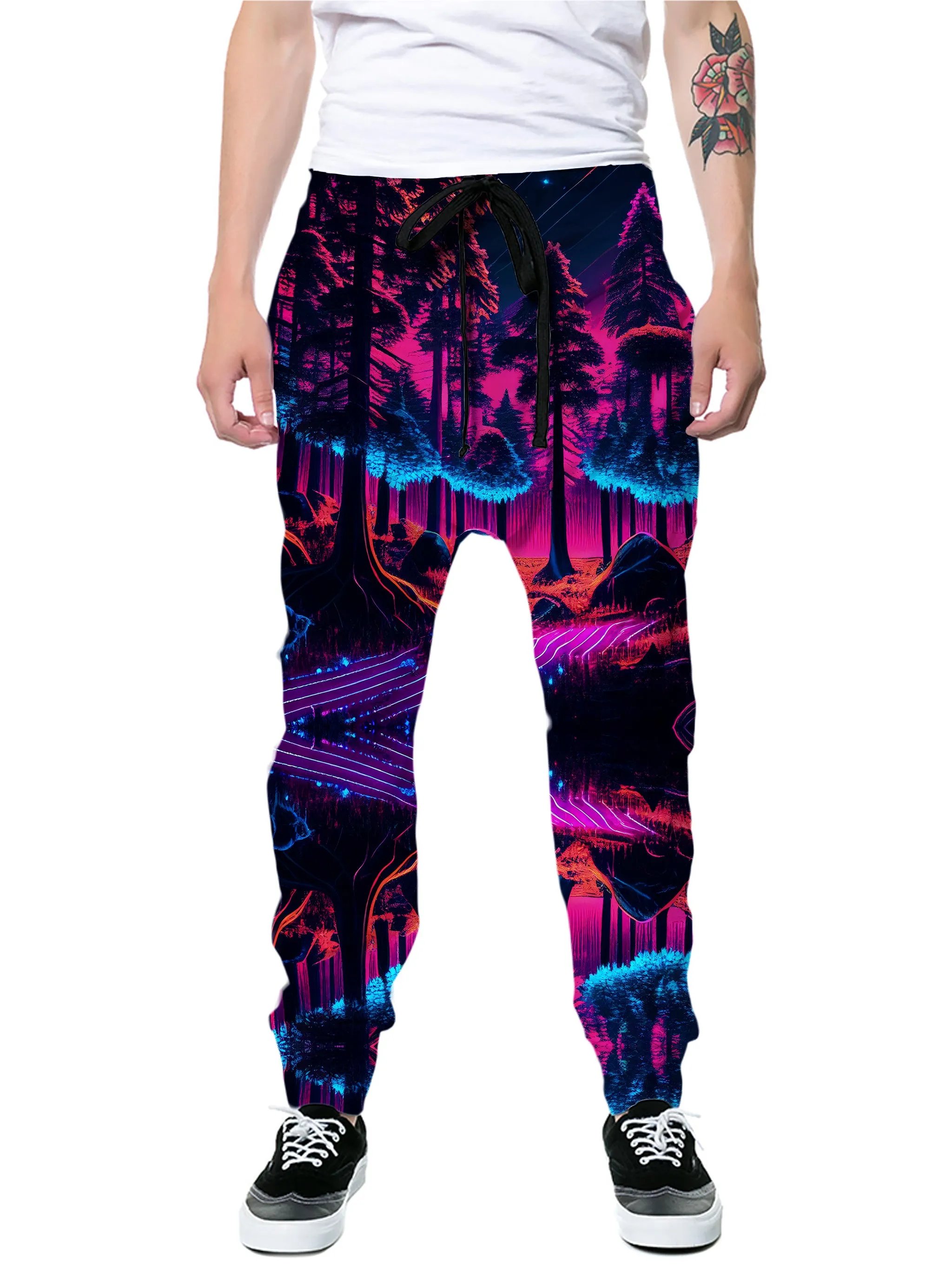 Neon Forest Hoodie and Joggers Combo