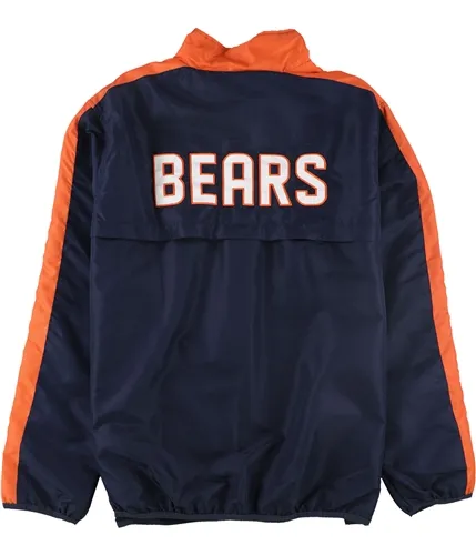 Nfl Mens Chicago Bears Track Jacket Sweatshirt