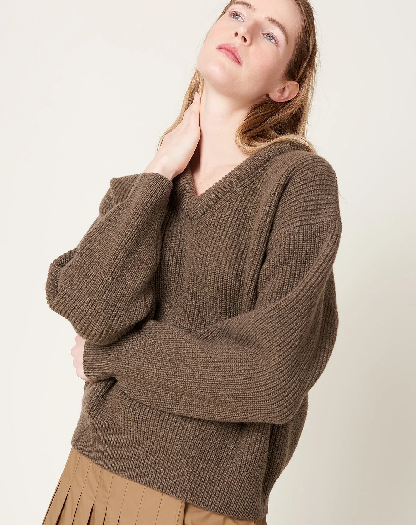 Nico Sweater in Wood