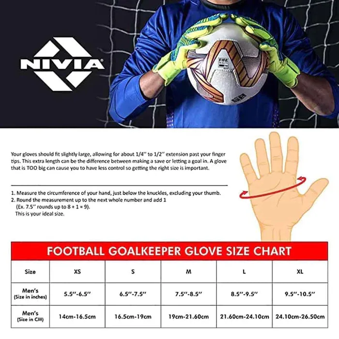 Nivia Ditmar Spider Goalkeeper Gloves