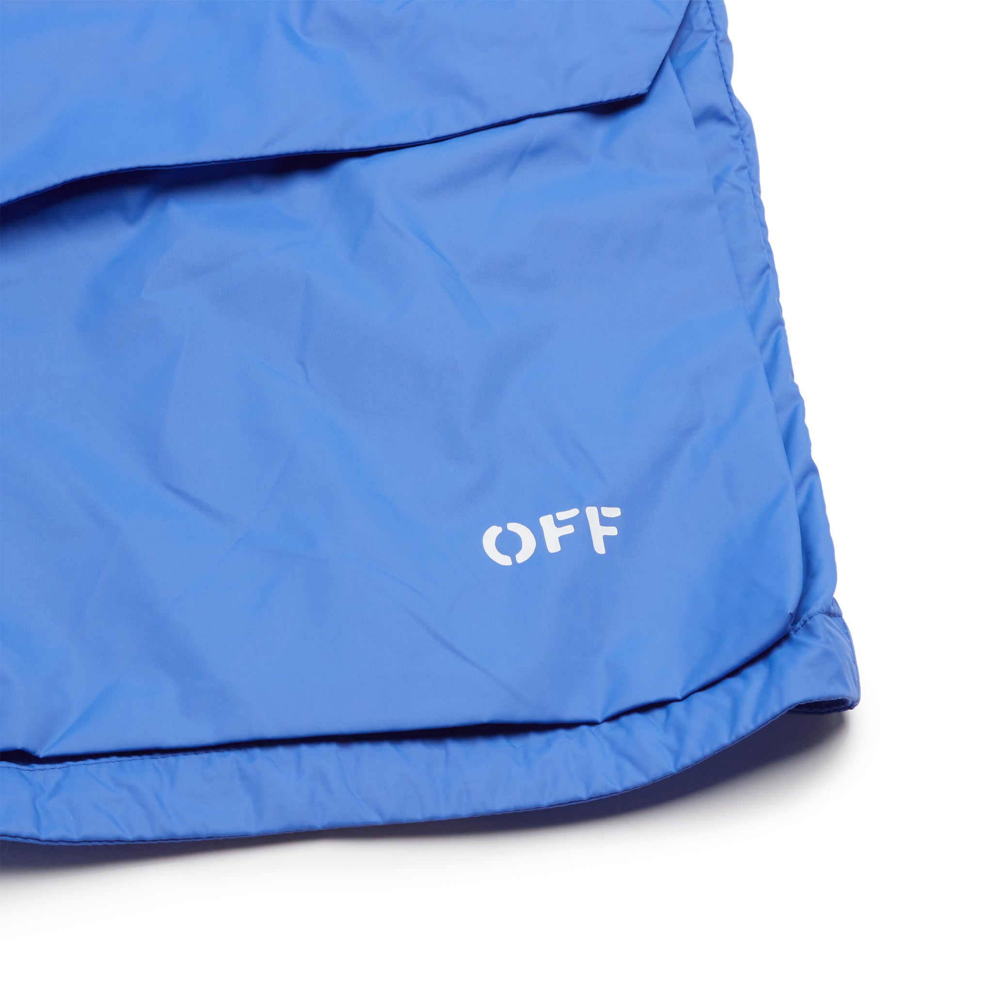 Off-White Athletic Cargo Shorts Blue