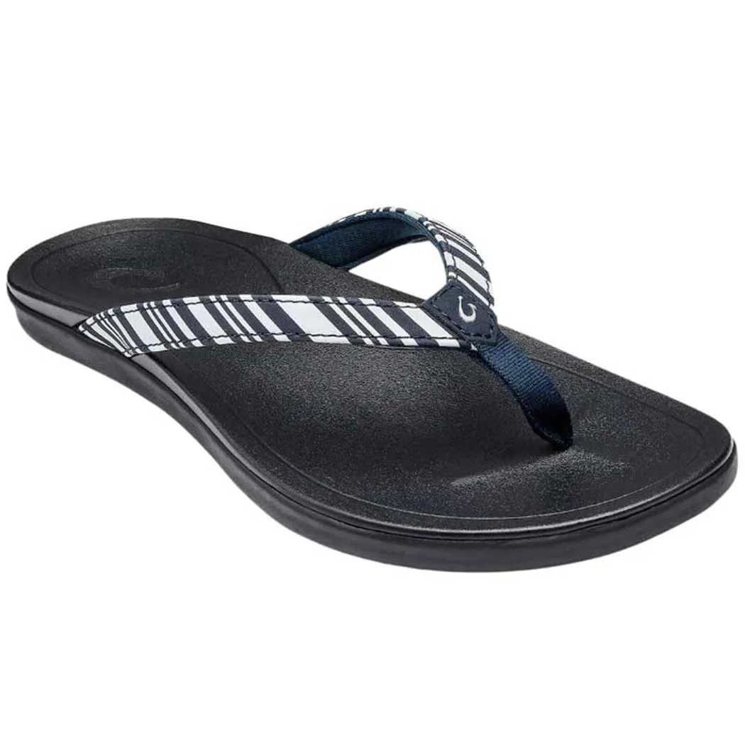 OluKai Ho'Opio Sandal Blue Depth/Stripe (Women's)