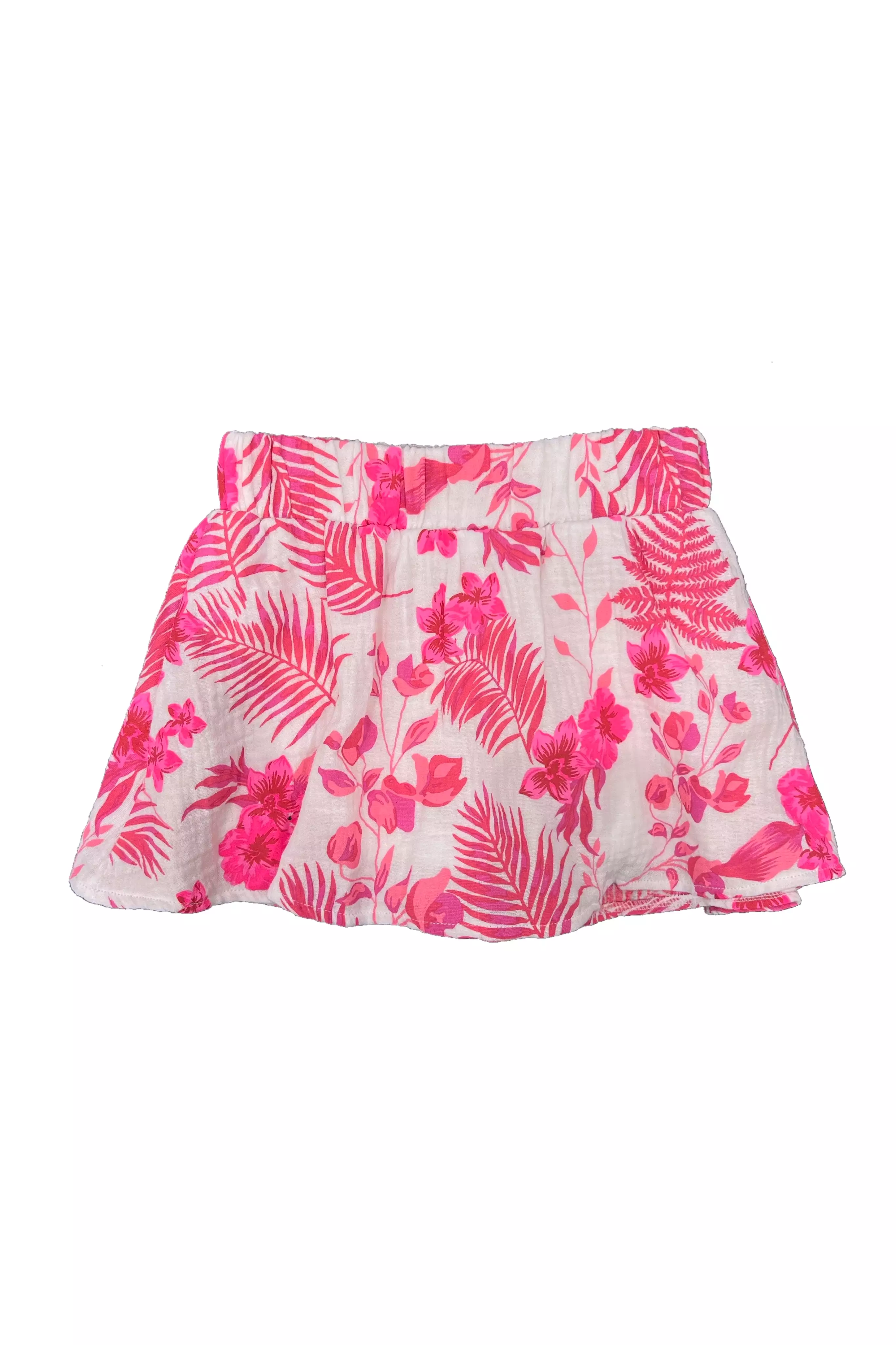 Pink Hawaian Gauze Skort