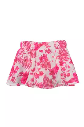 Pink Hawaian Gauze Skort