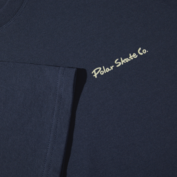 Polar Skate Co. Faces T-Shirt - New Navy