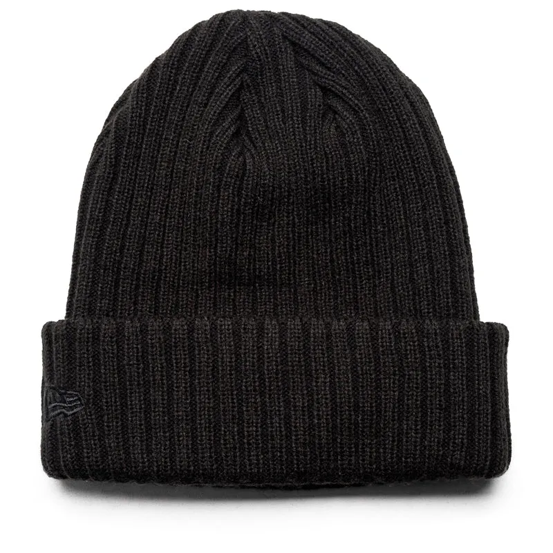 Politics x New Era Cuff Beanie - Black