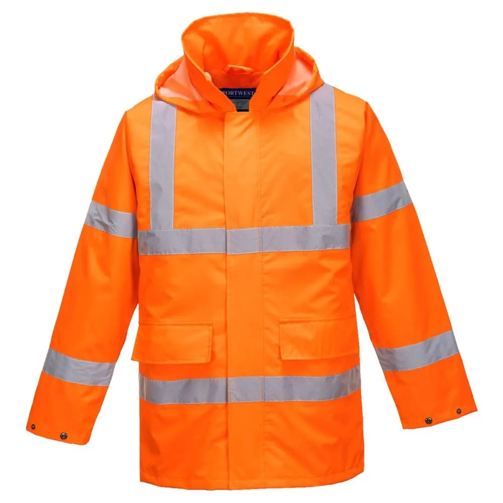 PORTWEST S160 HI-VIS RAIN LITE TRAFFIC JACKET