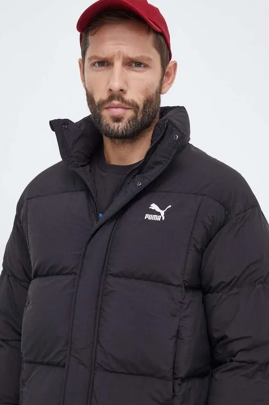 Puma jacket men's black color