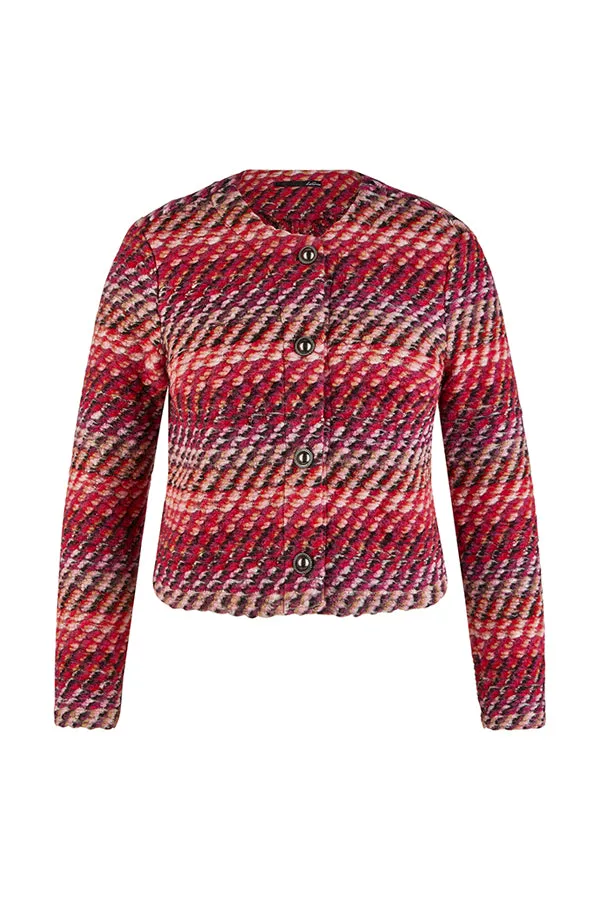 Rabe & LecomteMULTICOLOR KNIT BUTTONED JACKET